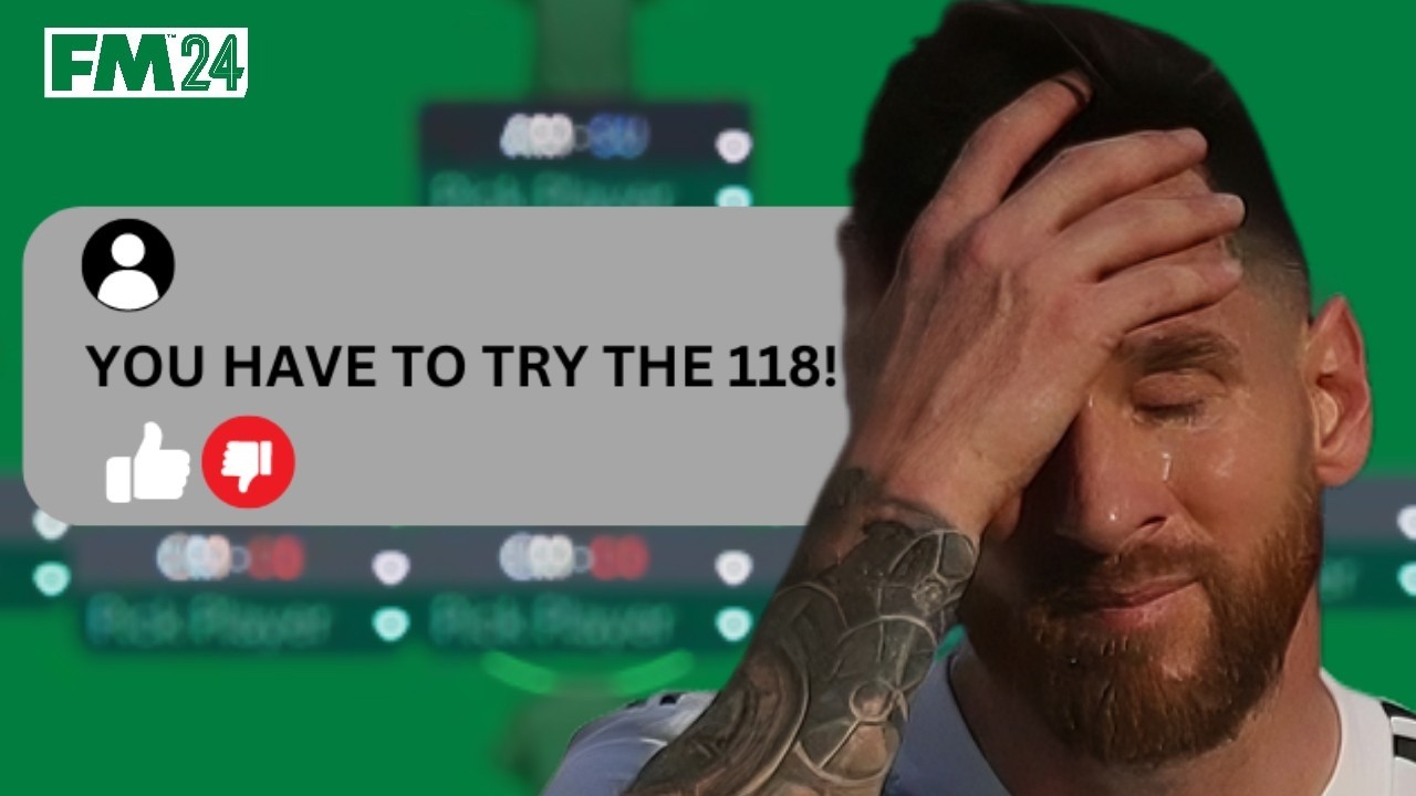 The 1-1-8? Surviving The WORST Tactics in Football Manager!