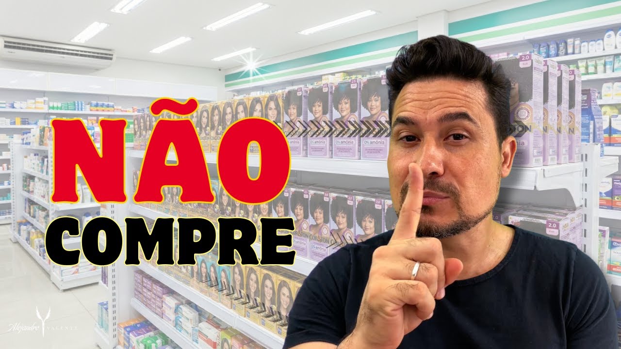 Não compre coloração na farmácia 🤕