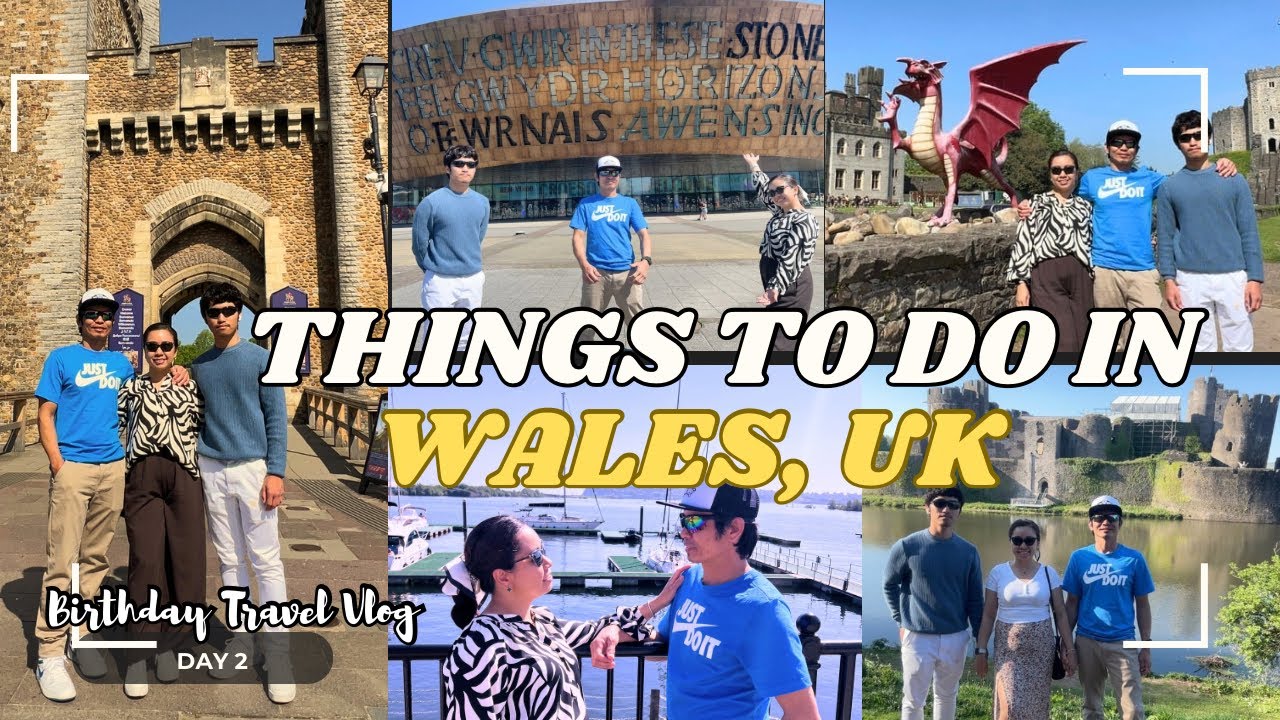 🇬🇧OFW LIFE IN UK: GAANO KAGANDA SA WALES AT ANO ANG KAKAIBA DITO || BIRTHDAY TRIP DAY 2 || Ms Emily