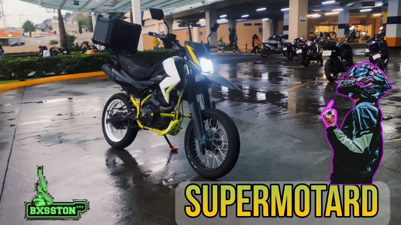 Dm200 estilo supermotard🔥con llantas Pirelli😎vale la pena gastar en el cambio ?