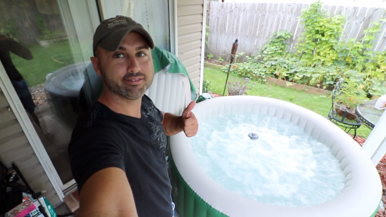 Coleman SaluSpa Hot Tub! Best THING I have bought !