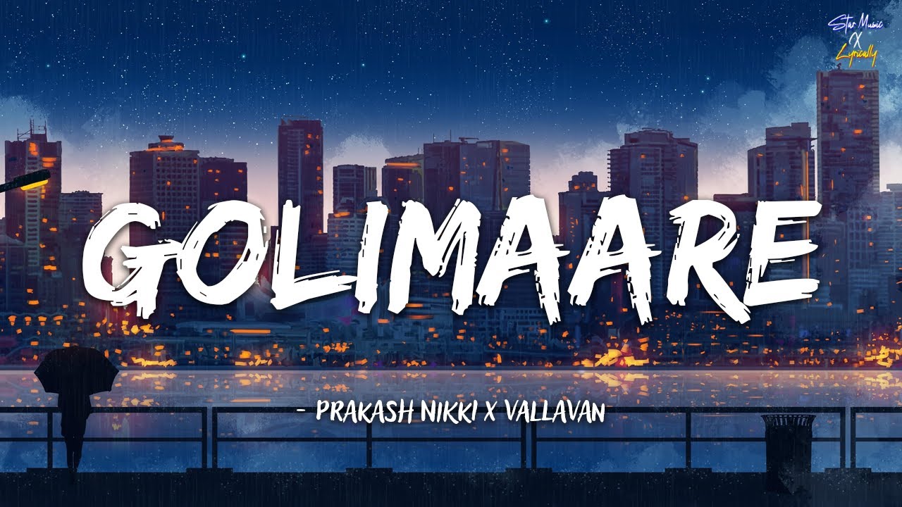 Golimaare (Lyrics) 🎶 | Rowthiram | Jiiva | Shriya Saran | Prakash Nikki | Star Music X Lyrically