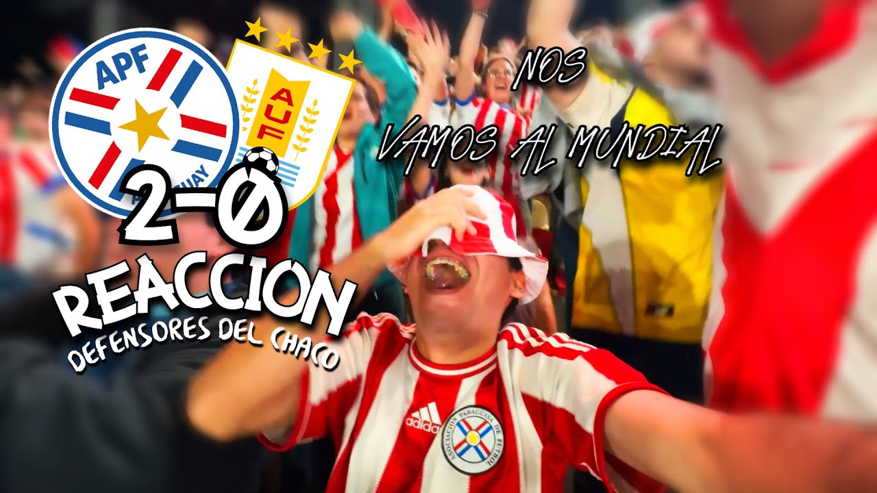 PARAGUAY vs URUGUAY | REACCIÓN EN EL ESTADIO | NOS VAMOS AL MUNDIAL 2026 | EPIC VLOG