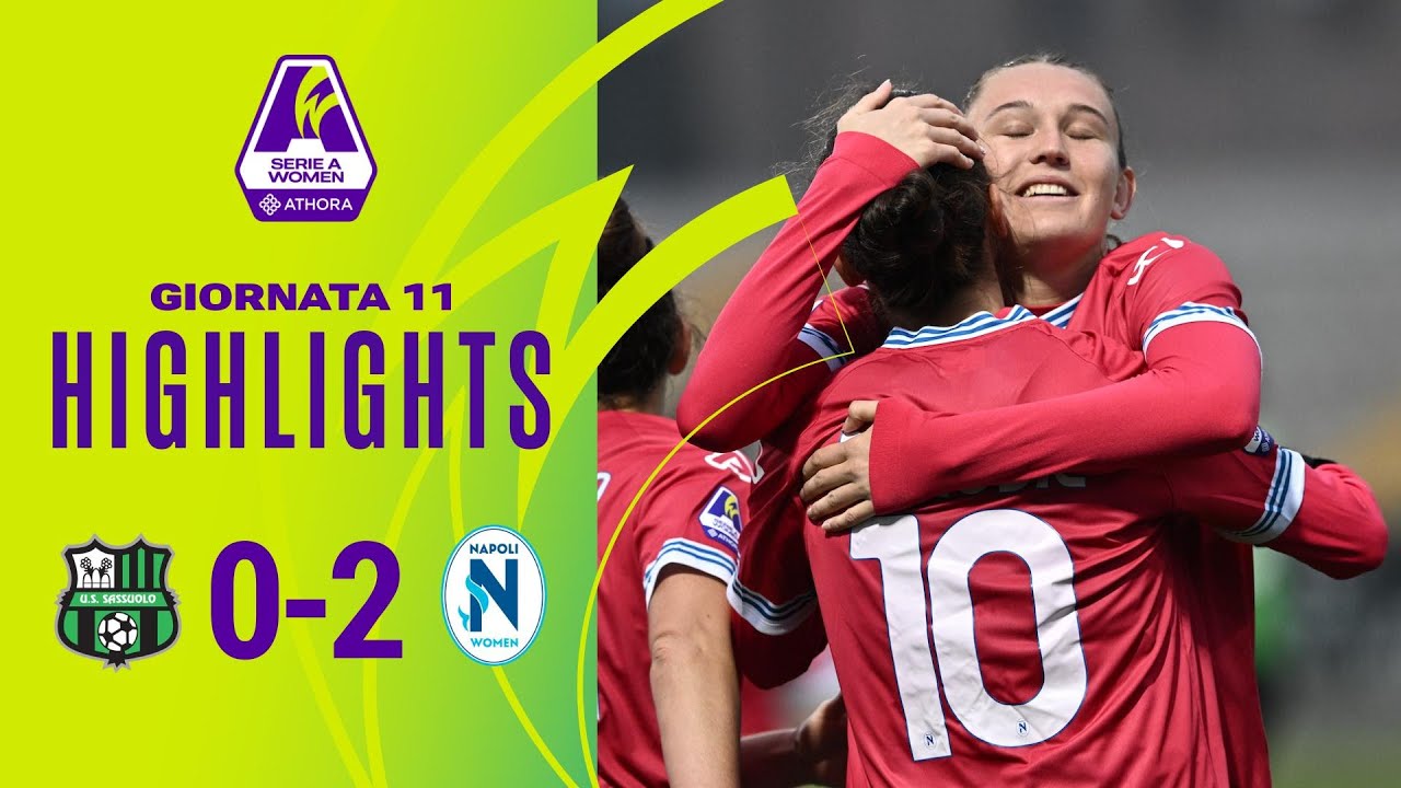 Sassuolo-Napoli W. 0-2 | Apre Veletanlic, Banusic dal dischetto chiude i conti | #SerieAWomenAthora