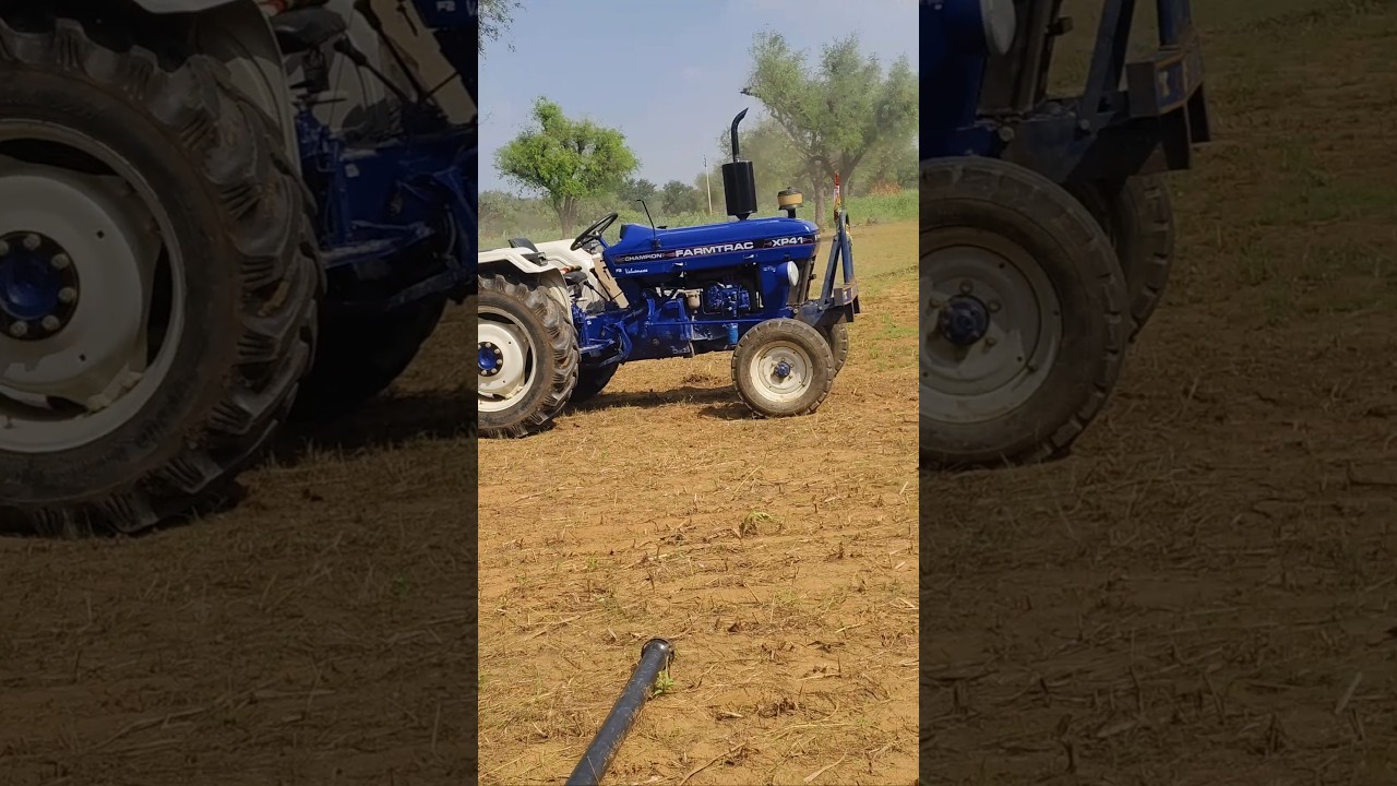 Tractor fan loki Day3 mini vlog #minivlog # Farmtrac #tractor