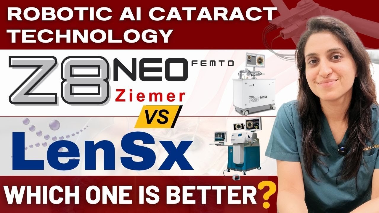 Best Robotic AI Cataract Technology || Z8 NEO or LenSx - Which is Better?