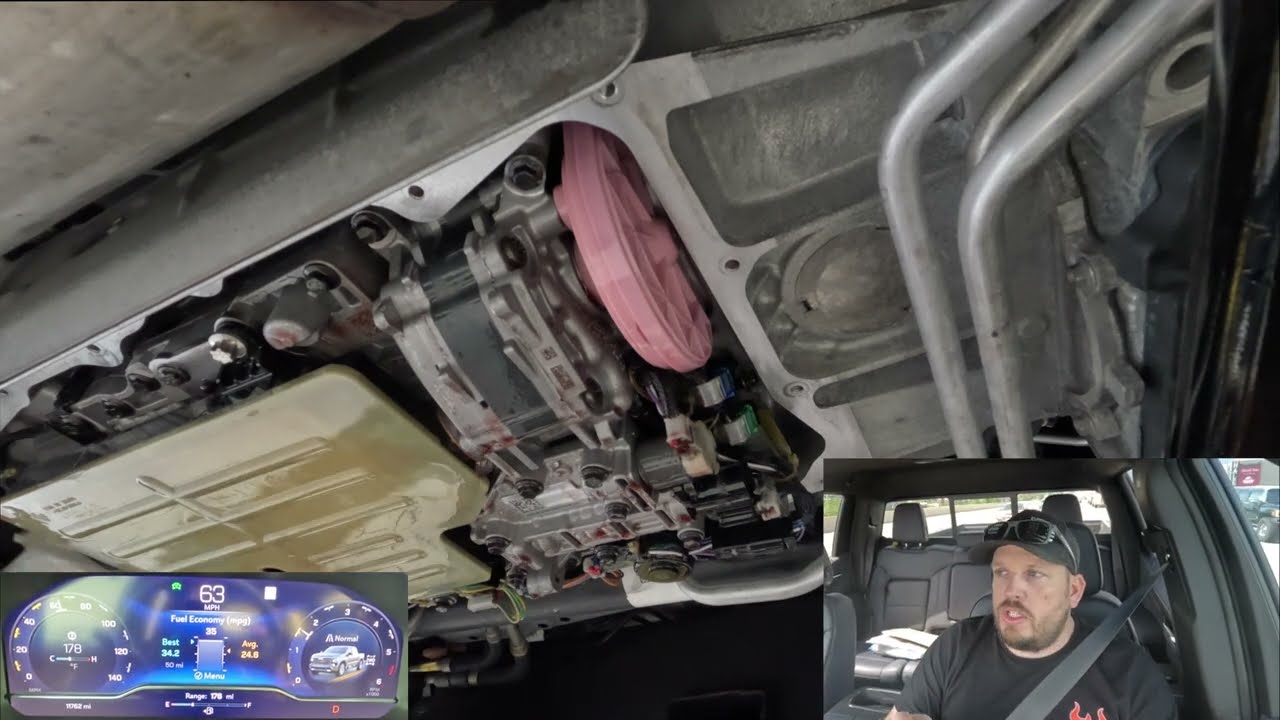 Обслуживание трансмиссии 10L80 / Замена жидкости с поддоном PPE