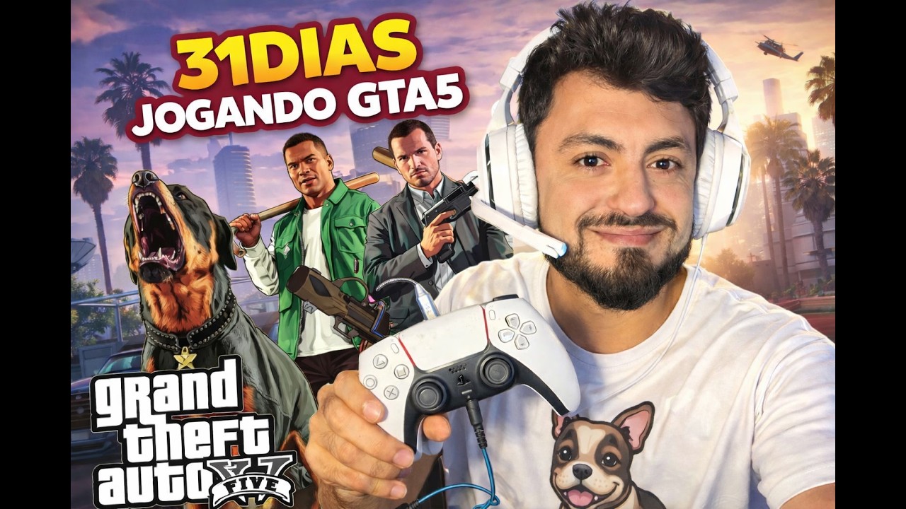 31 dias de GTA 5 😉 Live 4👏😉 PS5