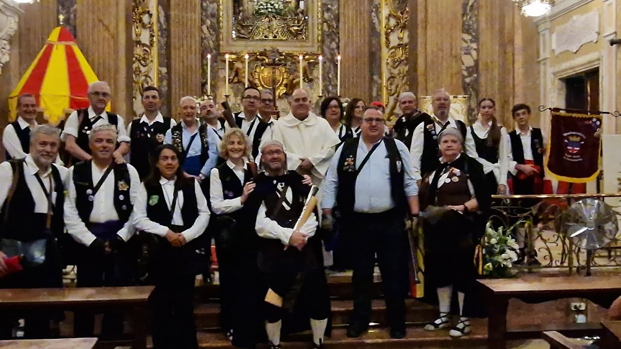 Fiestas de La Merced en Barcelona (2023) Ofrenda floral y galejada de los trabucaires