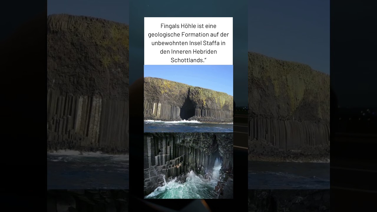 🌊🪨 Diese Höhle sieht unreal aus – Fingals Cave in Schottland überrascht alle