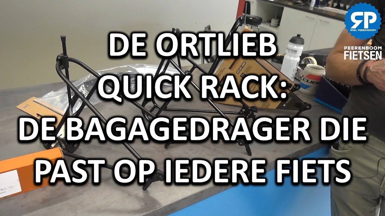 DE ORTLIEB QUICK RACK: DE BAGAGEDRAGER DIE OP IEDERE FIETS PAST
