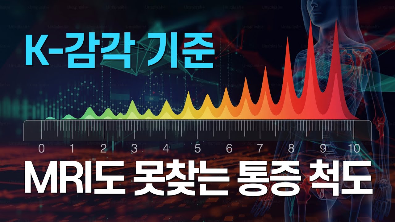 병원에서도 못 찾는 통증의 진짜 원인, '이것' 모르면 평생 고생합니다. 스본스도 K-감각기준 완벽 해설