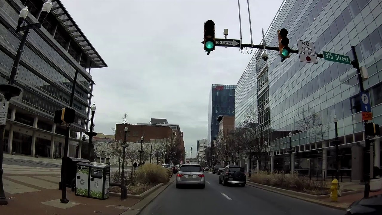 Driving Downtown Allentown