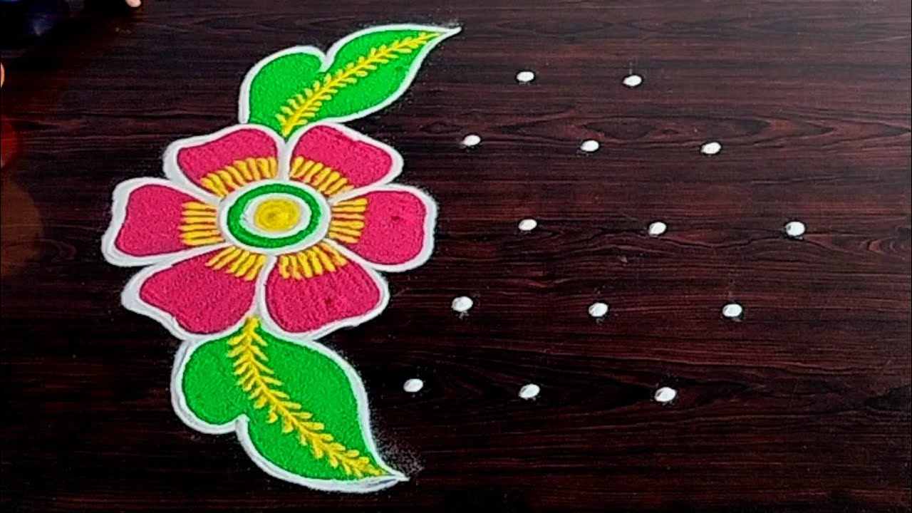 2024 New Year Special Rangoli Designs 🌹 New Year Muggulu 🌹 New Year Rangoli 🌹New Year Kolam Rangoli🌹