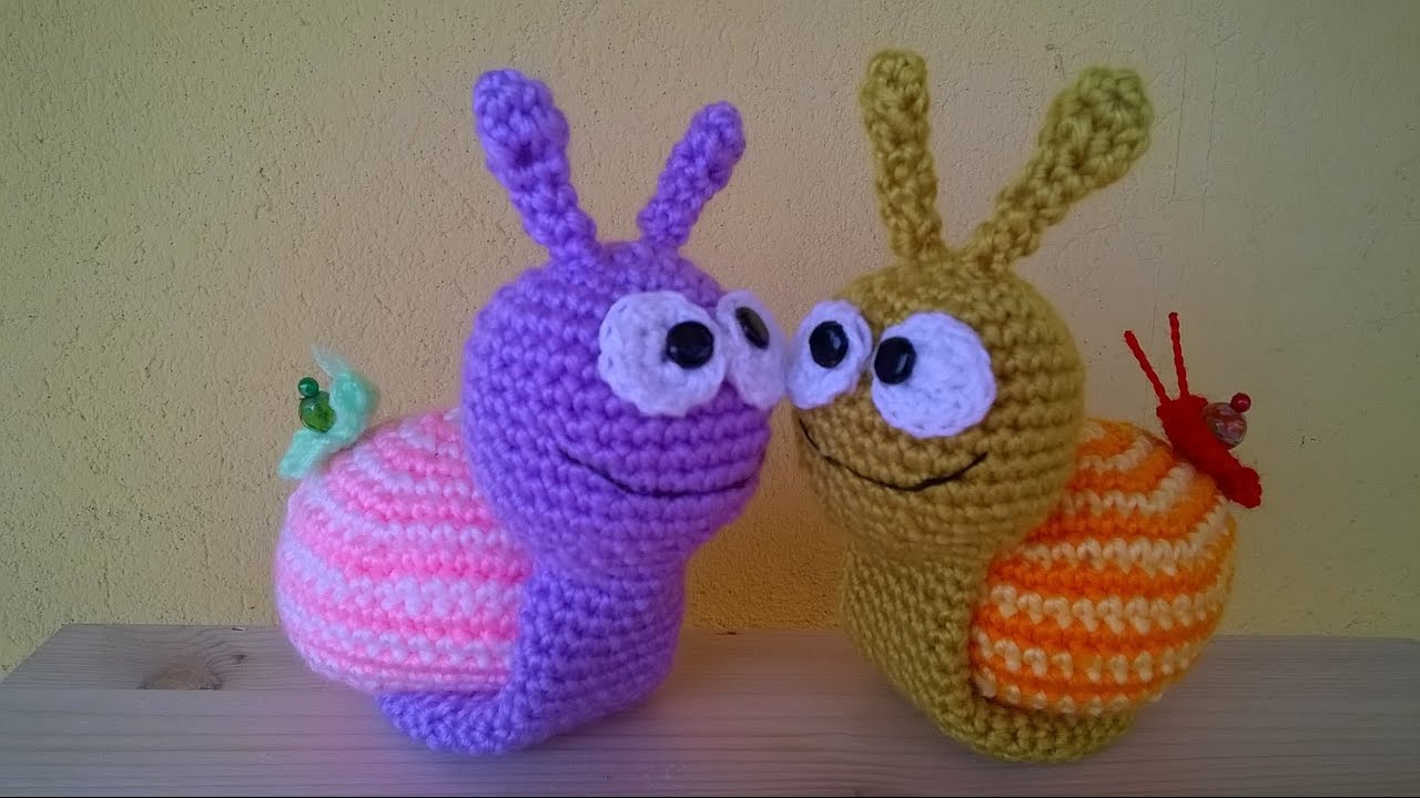 Lumaca Uncinetto Amigurumi Tutorial 🐌🤎 Snail Crochet - Caracol Crochet