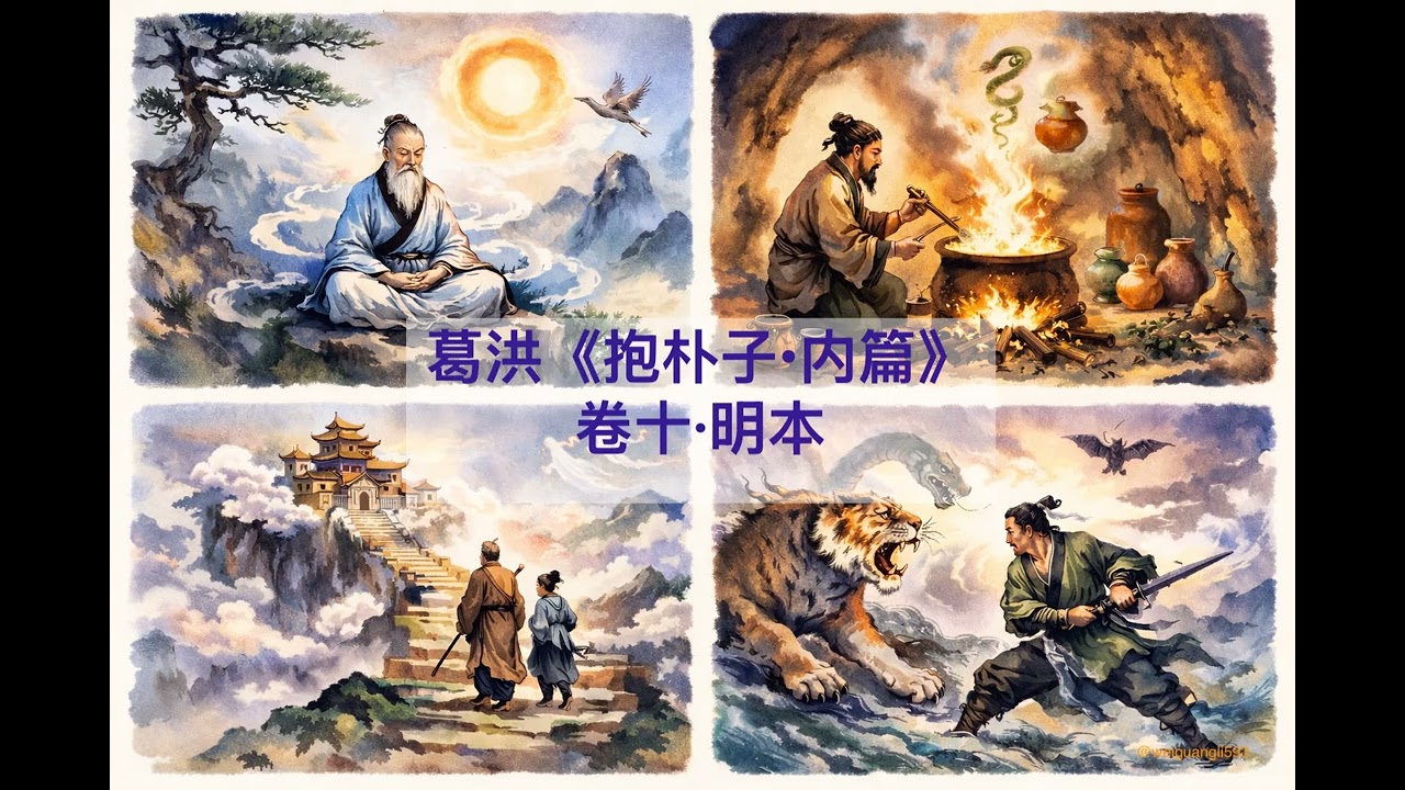葛洪《抱朴子&middot;內篇&middot;卷十&middot;明本》：寧做麒麟不當犧牲