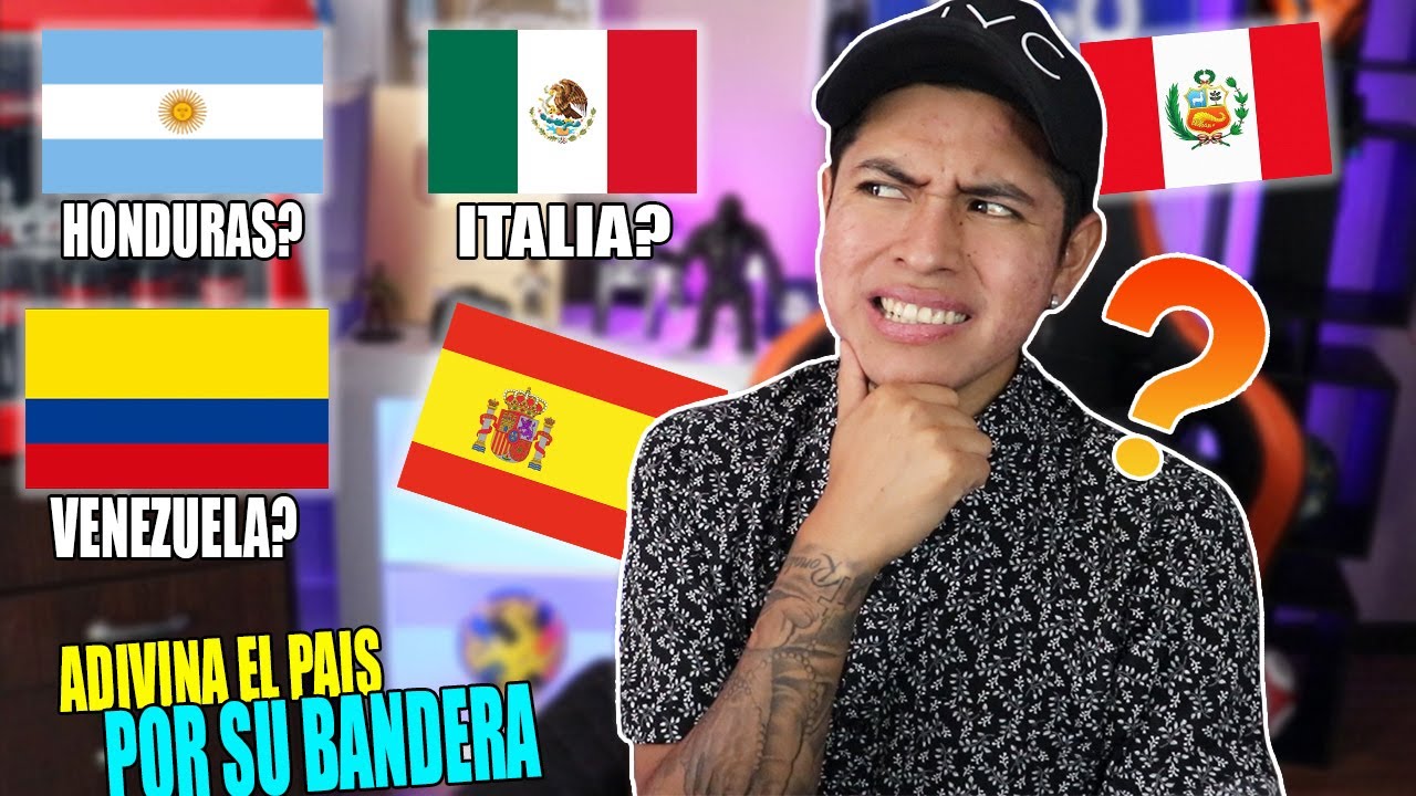 ADIVINA EL PAÍS POR SU BANDERA 😱 RETO: ¿Cuál es tu nivel en Geografía? 🌍📚