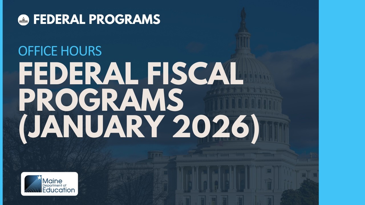 Federal Fiscal Programs (January 2026)