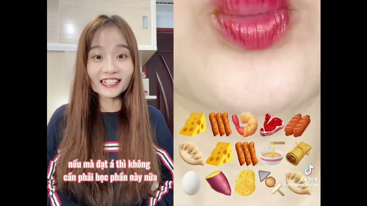 Asrm mukbang nghe kể chuyện💗Cre:Cô em thú dị💗#xh #xuhuongditrui