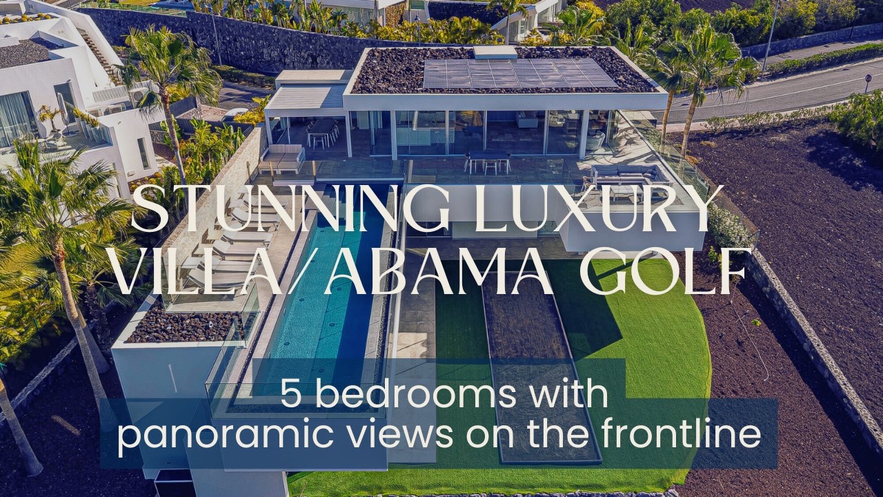 For Sale - ES 26 318 5777- Stunning luxury villa with panoramic views on the frontline of Abama Golf