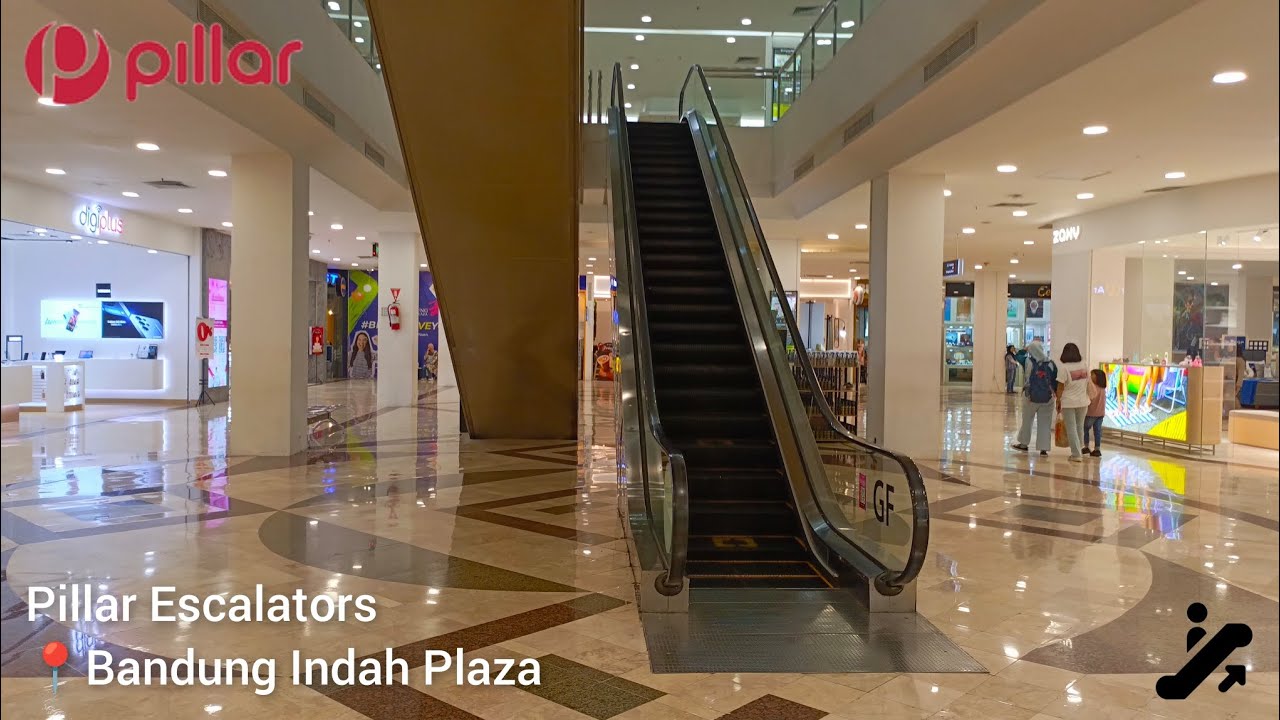 Pillar Escalators - Bandung Indah Plaza, Bandung (East Escalators)