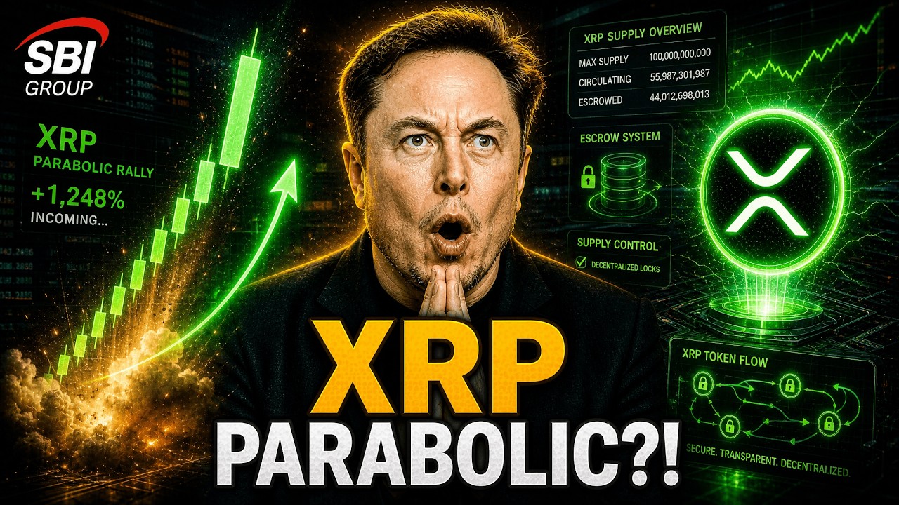 RIPPLE НЕ ВЛАДЕЕТ 50% XRP &mdash; БОЛЬШИНСТВО НЕ ГОТОВЫ К ПАРАБОЛИЧЕСКОМУ РОСТУ XRP!
