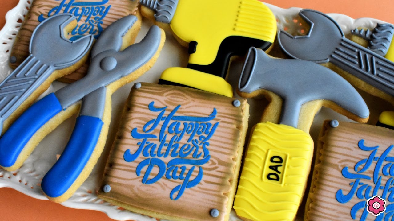 How to Make Father's Day Tool Cookies