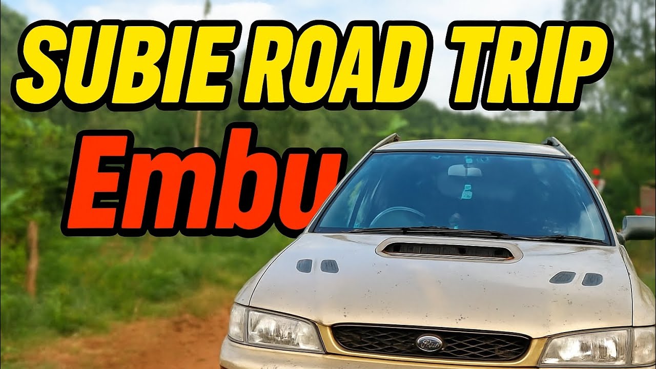 ROAD TRIP: Did we make it? 🤨 🚦Nairobi to Embu 150Km🚦 Subaru Impreza GF3 (First Vlog)