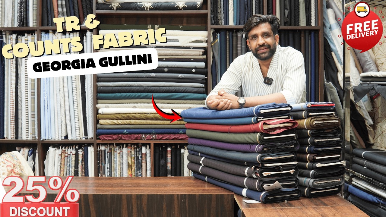 Special Offer Georgia Gullini Men's Fabric | Premium Original Men&rsquo;s Wear Fabrics