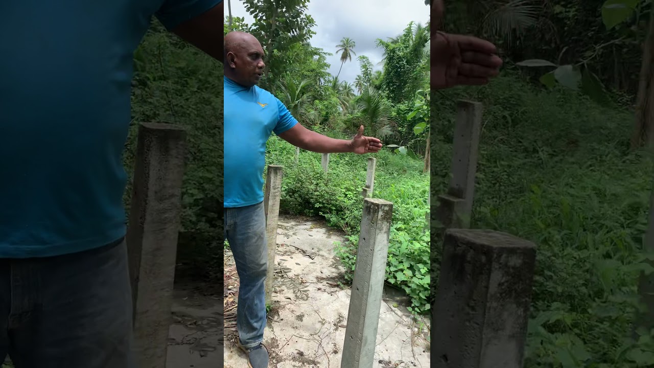එළු ගාලක් සාදා ගැනීම - Building A Goat Shed (Farm living with Harsha Episode 1) Ph : +94 77 700 5391
