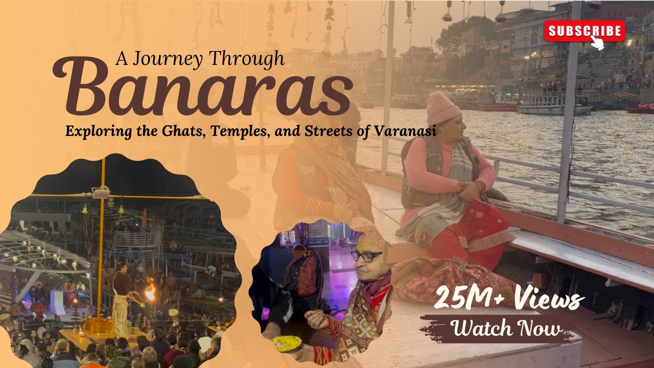 Last Day In Banaras , exploring ghats and temples 🙏🏻🛕