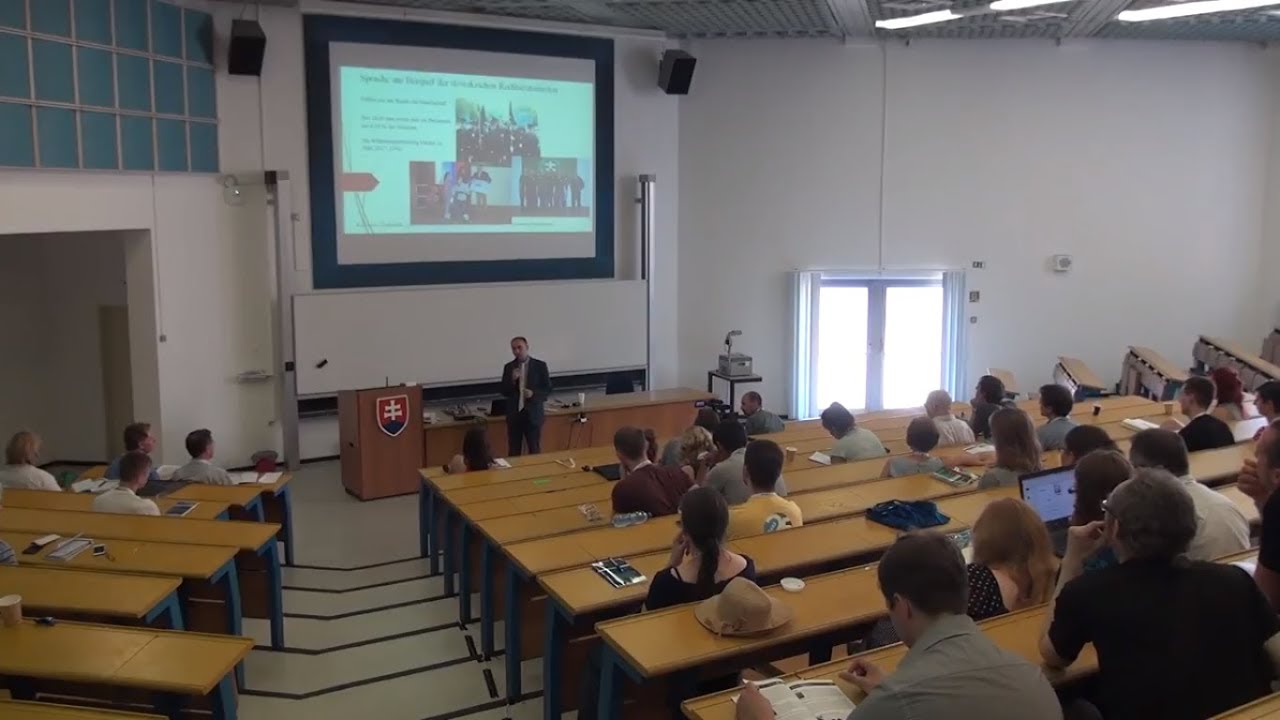 Radoslav Štefančík - The power of language in politics [DE] - PG 2017