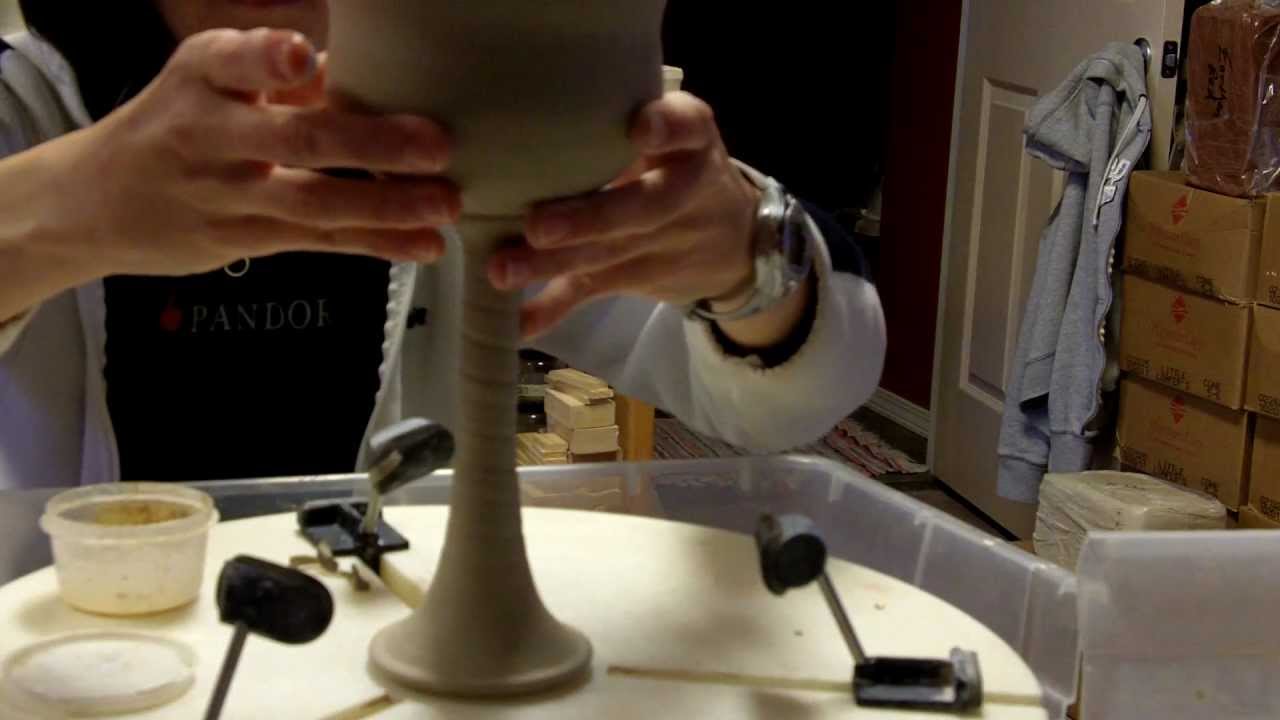Pottery: How to Make a Wine Goblet