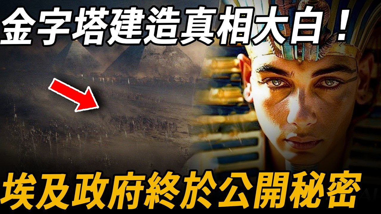 瞞不住了！金字塔建造真相跌破眼鏡，既無 10 萬奴隸，也非外星技術，古人藏了千年的秘密，終被扒出！？| 腦補大轟炸