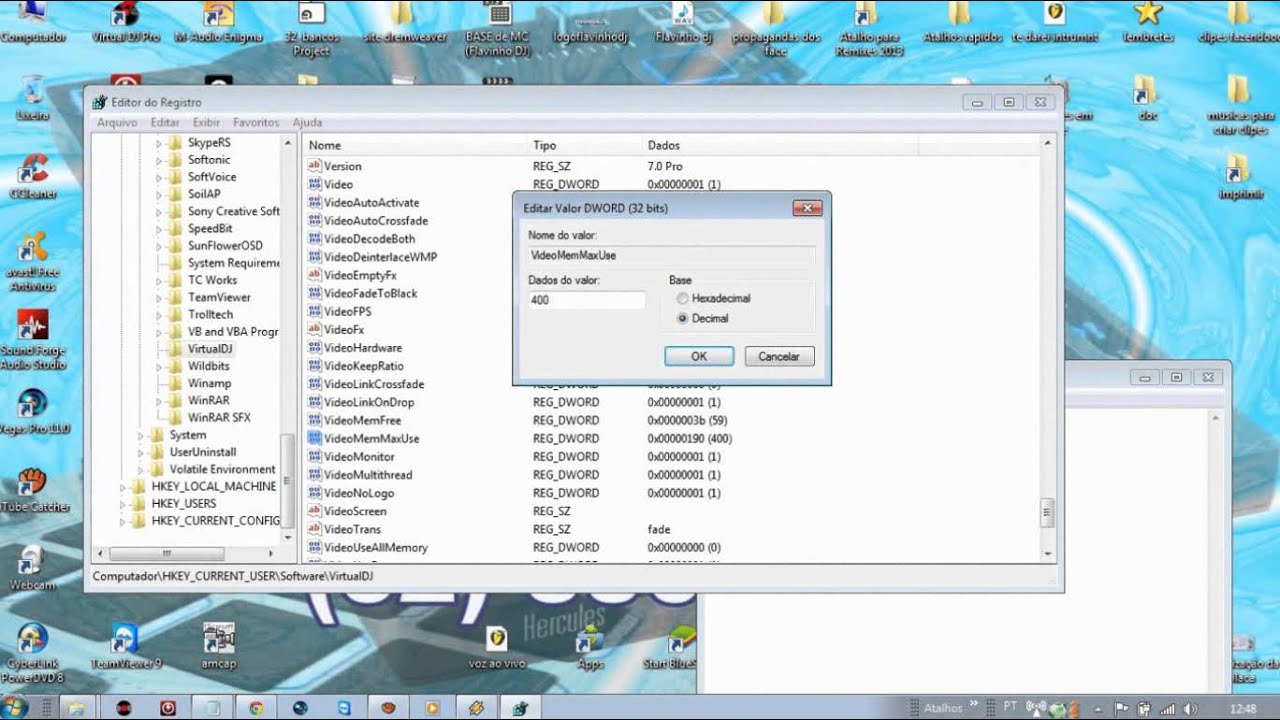 Como diminur o travamento de videos no virtual dj pro 7