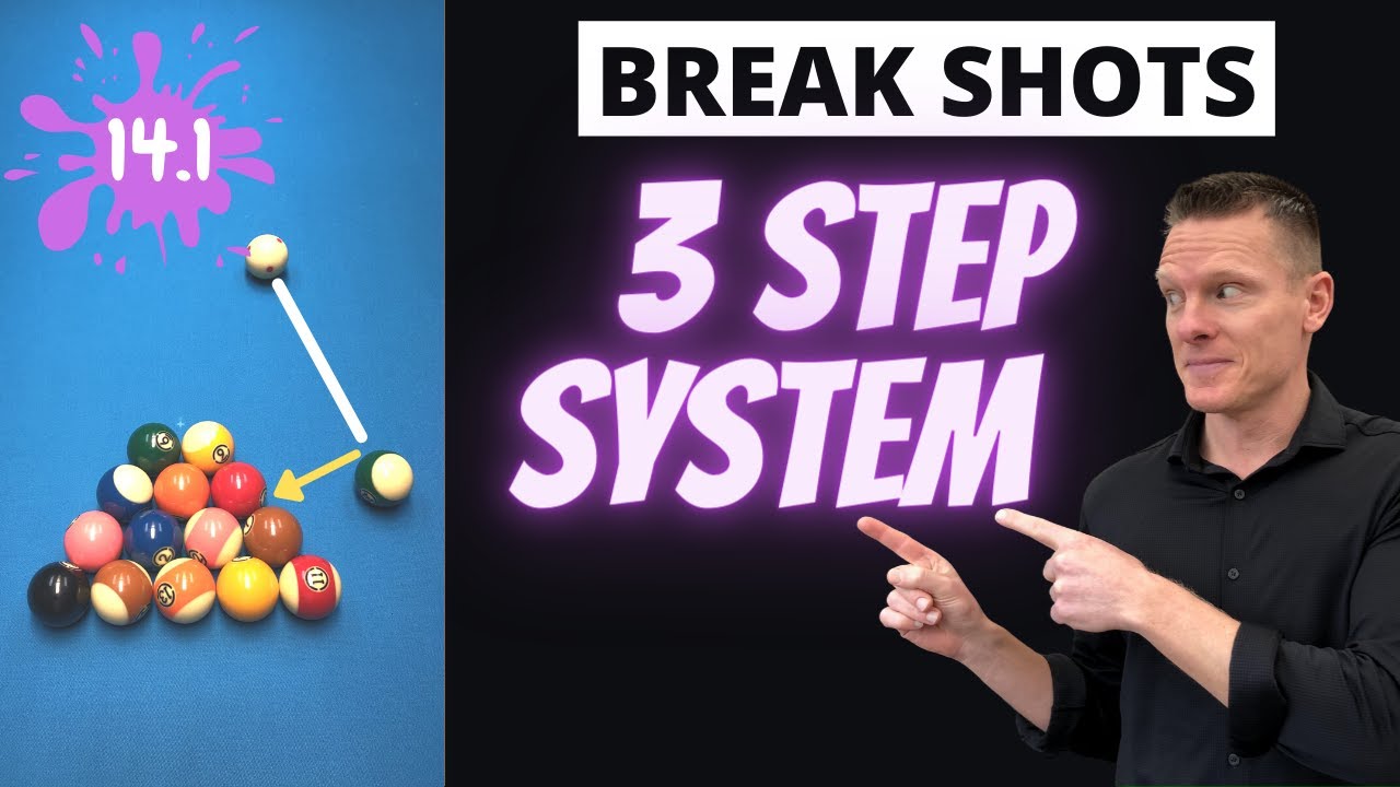 How to play next to the rack break shots(14.1)
