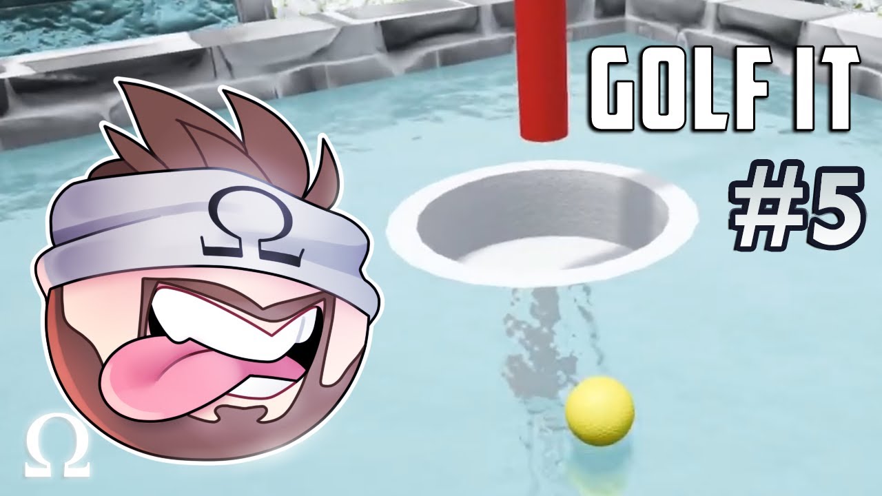 JIGGLY RAGE, THE ICE IS MINE! | Golf It Funny Moments #5 Ft. Lots of Friends!
