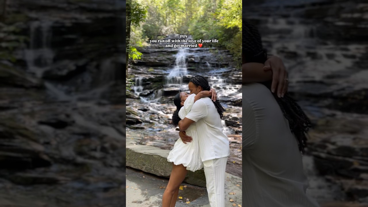 Best decision ever! 💍❤️ #elopementwedding #wedding #love #blacklove