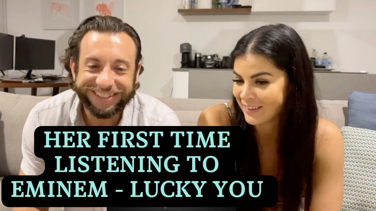 FIRST TIME LISTENING TO EMINEM LUCKY YOU REACTION VIDEO
