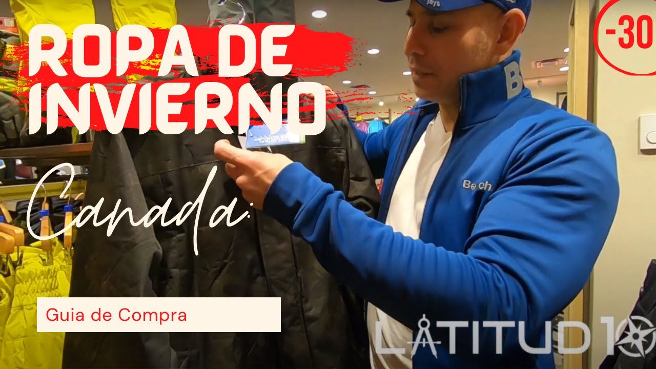 ROPA de INVIERNO en CANADA 🍁Como vestirse para el frio Canadiense 😳 Que Comprar?