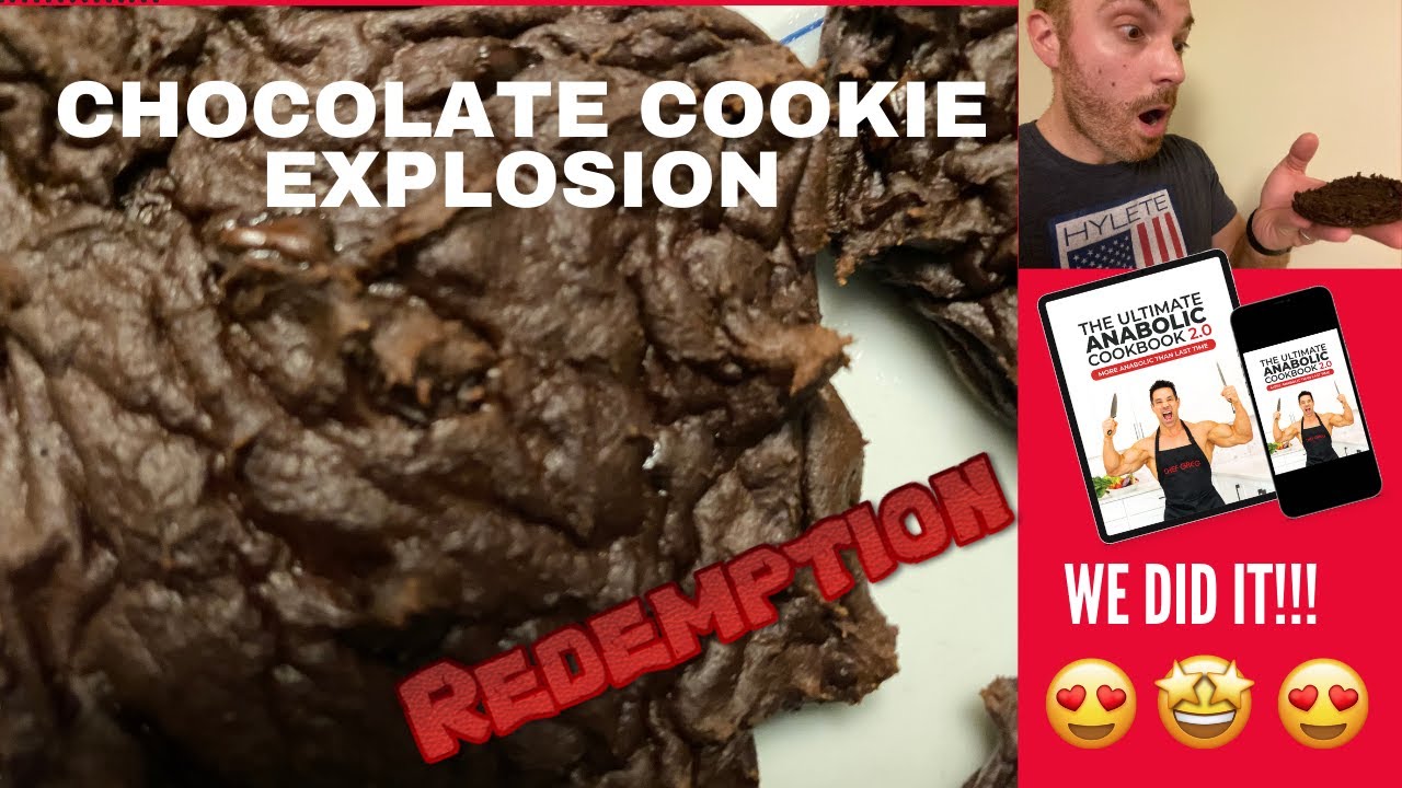 Greg Doucette's Chocolate Cookie Explosion TAKE 2 | We FIXED it! | High Protein Bodybuilding Meal