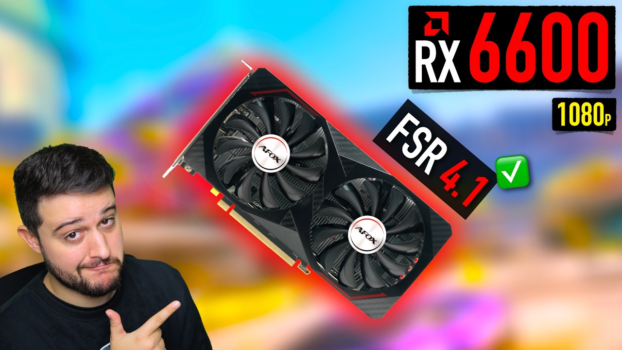 FSR 4.1 на RX 6600. Тестирование проводилось в разрешении 1080p! (сравнительный анализ и геймплей)