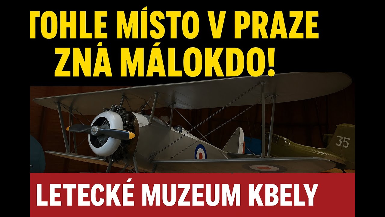 ✈️ Tohle m&iacute;sto v Praze zn&aacute; jen m&aacute;lokdo! Leteck&eacute; muzeum Kbely