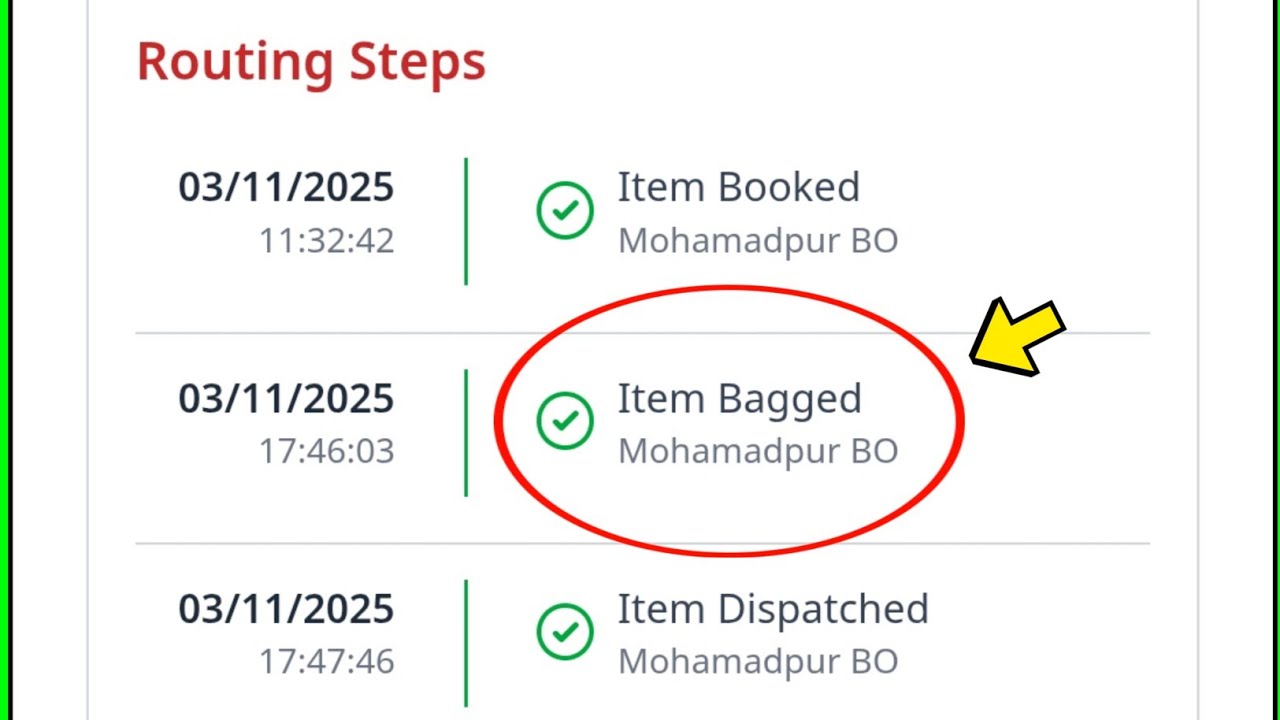Item bagged ka matlab kya hota hai | What is the meaning of item bagged