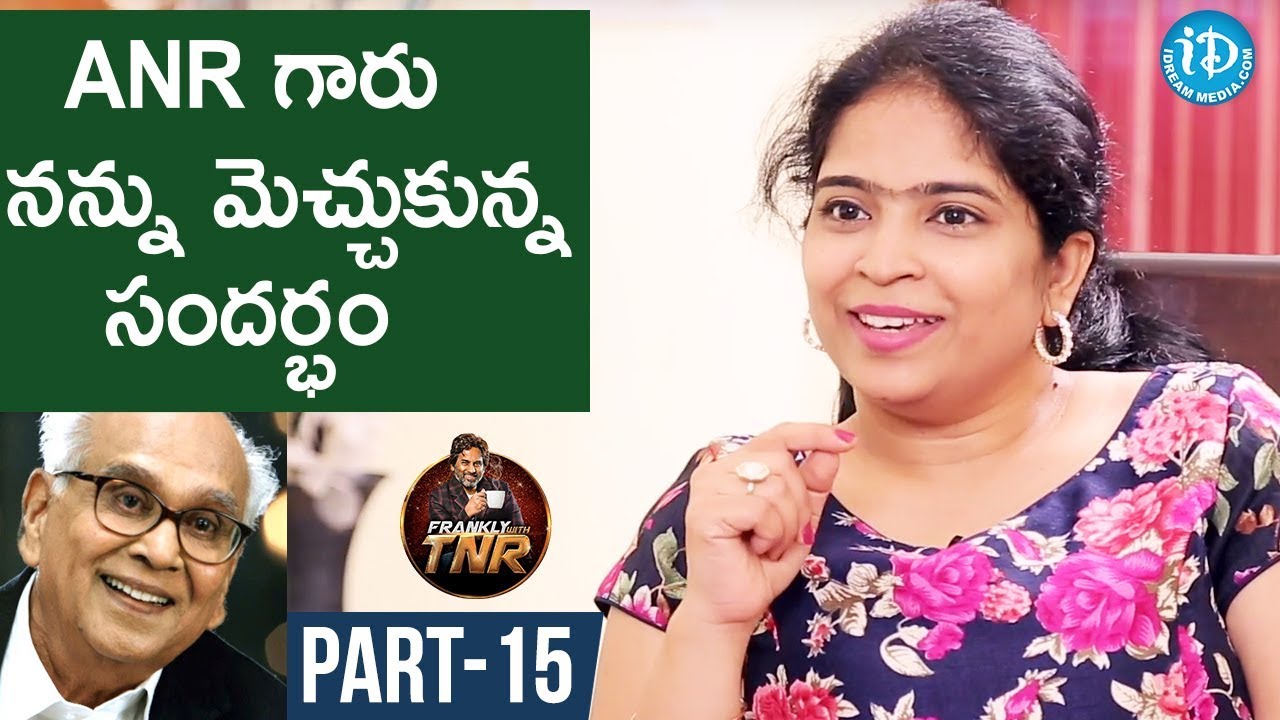 Singer Usha Exclusive Interview Part #15 || Frankly With TNR || Talking Movies with iDream