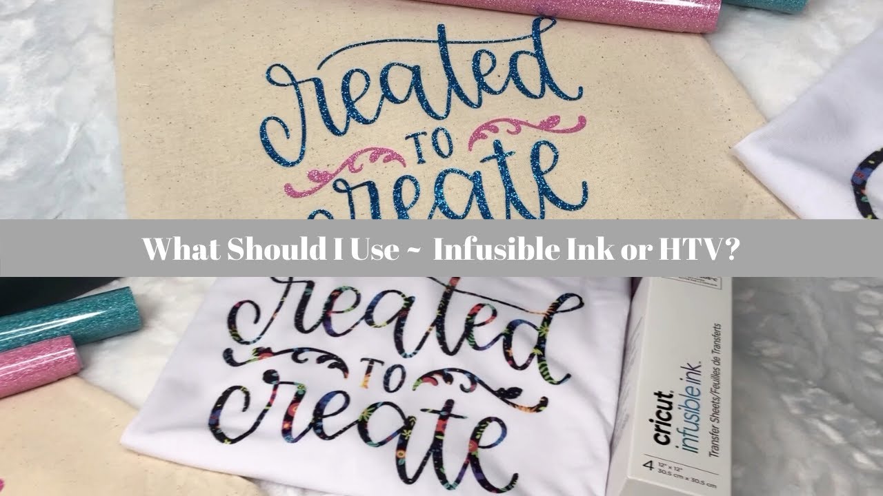Infusible Ink or Heat Transfer Vinyl