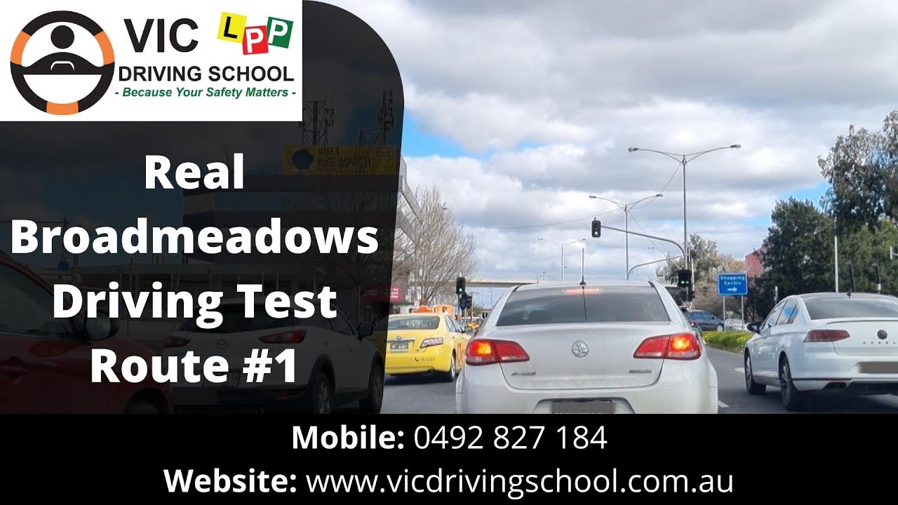 Broadmeadows Driving Test Route #1 | VIC Driving School