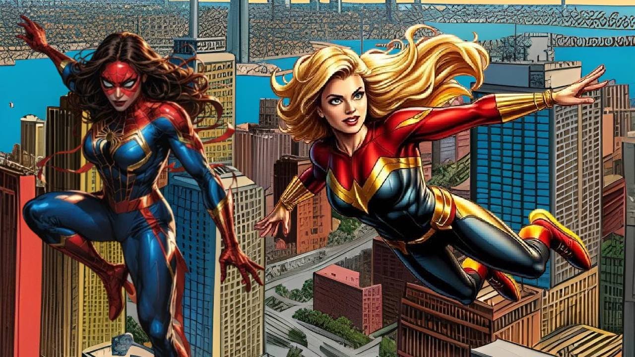 Spiderwoman vs Capitana Marvel #entrarencombate #marvelchampions