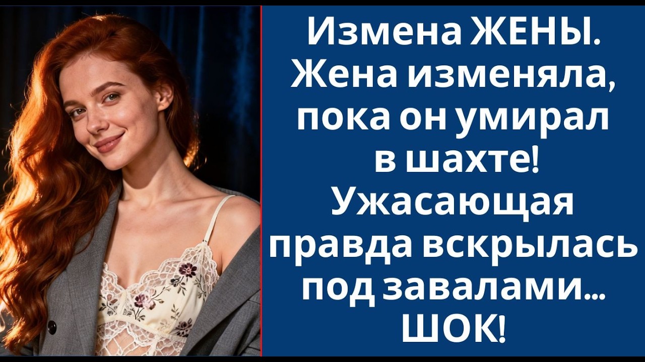 Измена ЖЕНЫ  Жена изменяла, пока он умирал в шахте! Ужасающая правда вскрылась под завалами    Ш