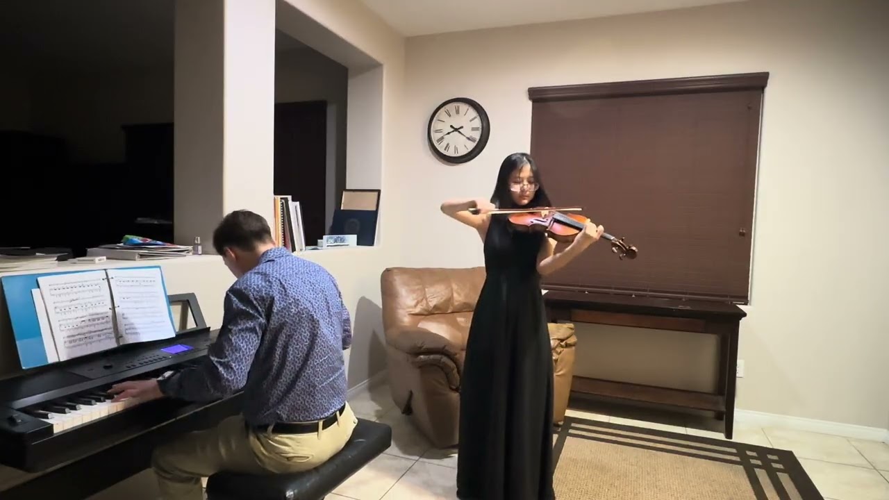 Yvette Lee - Bruch Violin Concerto 1st Movement 